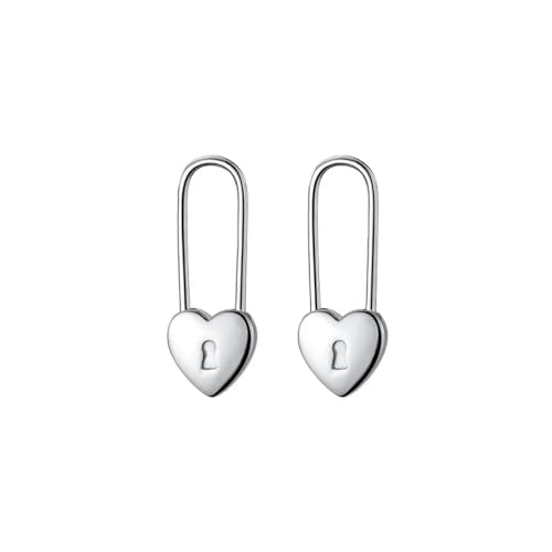 Boucles d'oreilles cœur pour filles parfaites pour briller en soirée