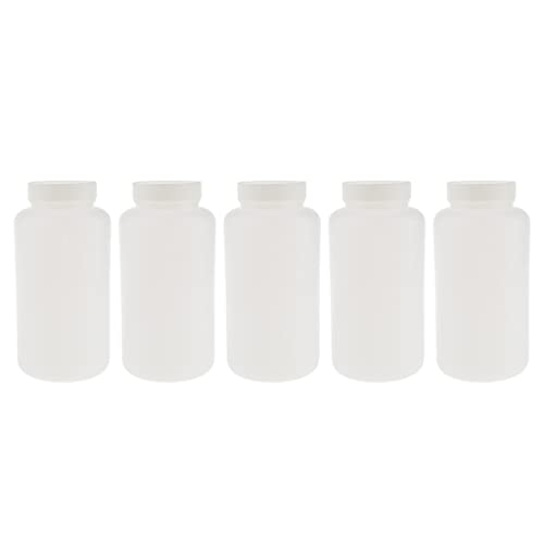 Jojomis 5X Round Graduated Reagent Bottle with Lid Laboratory Equipment