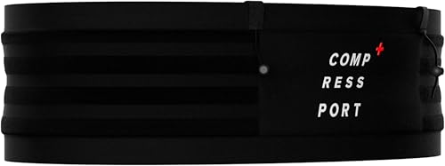 COMPRESSPORT Mixte Sweatbands 3d.dots Ceinture Trail, Noir, M/L EU