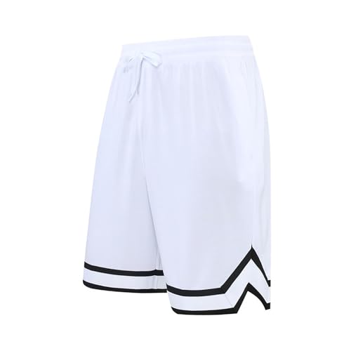 Short court moderne en maille respirante coupe sport basketball et streetwear