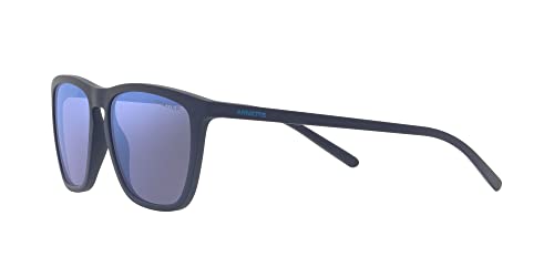 Arnette Men's An4301 Fry Cat Eye Sunglasses, Dark Grey Mirrored Water Polarized, 55 Mm #TOP2