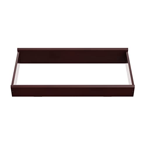 Image of Storkcraft Nest Changing Topper with Nest 4-Sided Contoured Changing Pad - Espresso