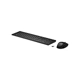 HP 655 - Kit clavier et souris - 100 % - Taille complète - Sans fil - 2,4 GHz - Allemand - Noir - Smart Buy