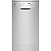 Electrolux ESA22100SX Lavavajillas AirDry 9 cubiertos, Programa Rápido, Inicio Diferido, 8 programas a 4 temperaturas, Secado al aire, Sensor tiempo, 49 dBA, Inox, 45 cm, Clase F