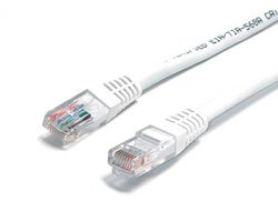 212 Main 3 ft White Molded Category 5e- 350 MHz- UTP Patch Cable
