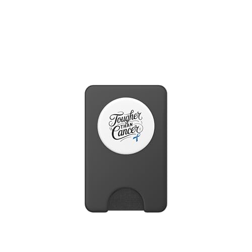Coloscopie ruban bleu foncé PopSockets MagSafe cancer rectal
