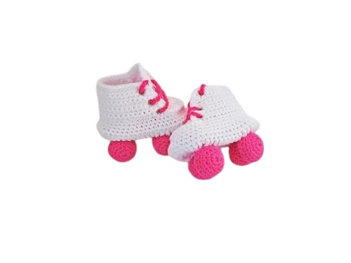 Crochet Baby Roller Shoes, Newborn Sport Shoes, Baby Shower Gift, Baby Booties (6-9 months)