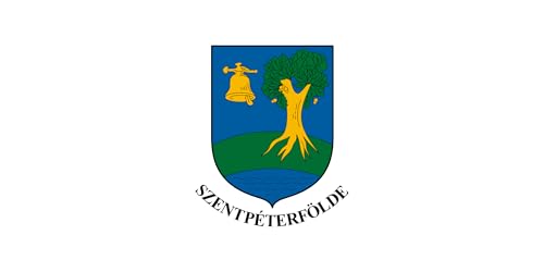 Drapeau de Szentpéterfölde grand format pour mât extérieur - 2