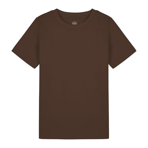 Dreammonkey 2T-12Years Kids Cotton T-Shirt Short Sleeve Crew Neck Tshirt for Boys and Girls