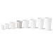 BIOZOYG Organic paper cups I disposable tableware drinking cups paper cups compostable and biodegradable cups I white, blank, environmentally friends coffee cups 50 pieces 200ml 8oz 7