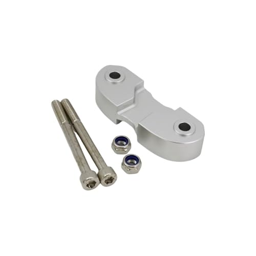 Rehausseurs de guidon de moto en aluminium robuste avec pince surélevée Scrambler