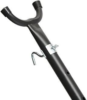 Amazon Basics 2 Person Heavy Duty Hammock Stand for Outside, Includes Portable Carrying Case, 9 foot, Black