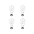 LUNO A19 Dimmable LED Bulb, 6W (40W Equivalent), 480 Lumens, 2700K (Soft White), Medium Base (E26), UL Listed (4-Pack)