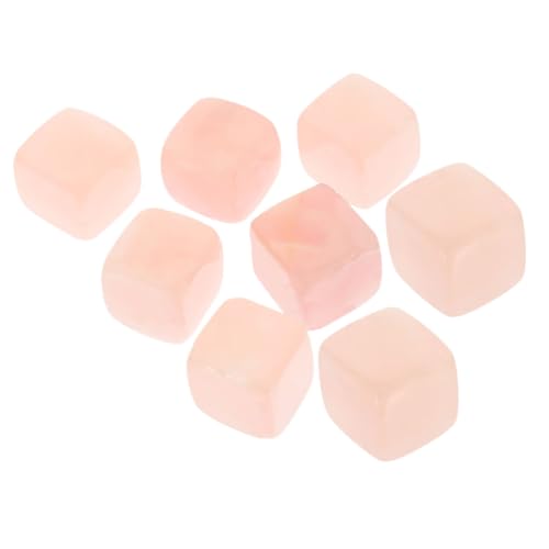 Angoily Set da 8 Pietre di Whisky in Cristallo Riutilizzabili Cubetti di Ghiaccio per Cocktail e Bevande Pietre Raffreddanti per Whisky Gin e Vino Regalo Uomo