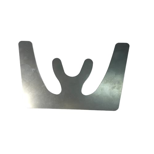 Image of Stainless Steel Dental Occlusal Maxillary Casting Jaw Fox Plane Plate
