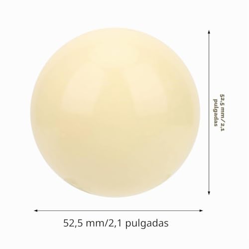 Bolas de billar de alta gama hechas de resina con 22 piezas de 52.2mm para mesa 5