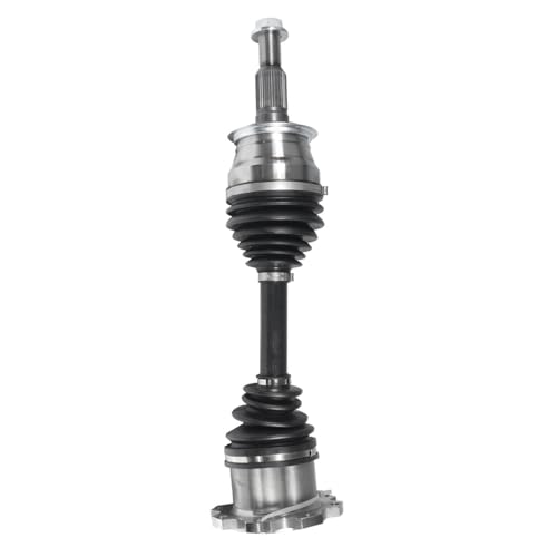Image of Detroit Axle - Front CV Axles for 2011-2019 Chevrolet Silverado 2500 HD 3500 HD GMC Sierra 2500HD 3500HD 2011-2018 Silverado 2500, CV Axle Shafts Assembly Replacement