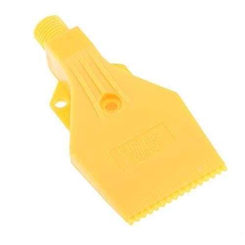 10x flat wind jet air blower air knife nozzle spray 3 holes 1/4" bspt yellow|business & industrial | cleaning & janitorial supplies | pressure washers, parts & accs
