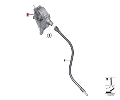 Bomba de vacío para frenos Compatible con BMW F20 F21 F30 F10 X1 E84 X3 E85 X4 Z4 320i 328i 528i 11667585189 miniatura 6