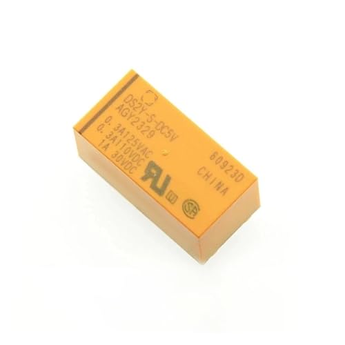 Relé DS2Y-S-DC24V de conmutación precisa y baja corriente 0.3A para placas de control 3
