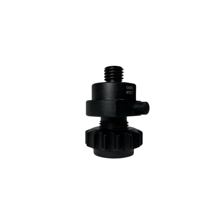 GAD31 Swiss Style Adapter – Schraub-zu-Zapfen-Adapter 5/8" für GNSS-Antennen & Prismen – Wild-kompatibel mit Verdrehschutz