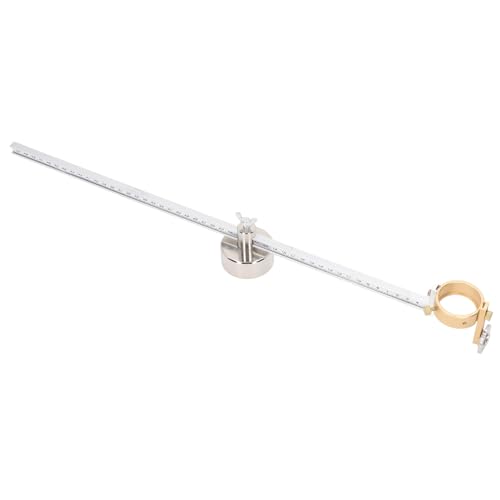 Haofy Boussole de Coupe à échelle Claire, Roue de Guidage Circulaire en Alliage D'aluminium pour Torche de Découpe P80, Installation Facile pour la Fabrication de Métaux