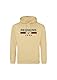 REDSKINS Junior Unisex Kids Hoodie Pullover Weste mit Kapuze Junge Mädchen Hooded Sweatshirt, Beige, 2 Jahre