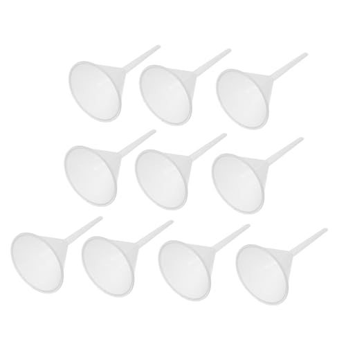FUNOMOCYA 90mm Laboratory Plastic Funnel Fine Craftsmanship Pp Funnel for Experiment Filling Great for Teaching