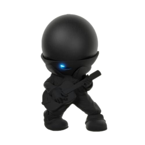 Splin Table Stand Holder Compatible with Amazon Alexa Smart Speaker Echo Dot (4th and 5th gen.) and Apple HomePod Mini, Vegas Boy (Black)