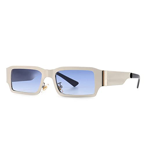 Lunettes de soleil punk pour homme en métal pour sublimer un look alternatif
