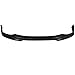 IKON MOTORSPORTS, Front Bumper Lip Compatible with 1998-2002 Honda Accord 4-Door Sedan, Type-R T-R Style PU Front Bumper Protector Lower Splitter Unpainted Black