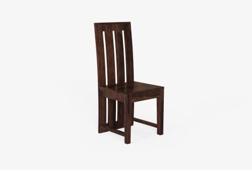 Image of Wooden Dining Table 6 Seater | Six Seater Dinning Table with 6 Chairs for Home & Restaurant | Dining Room Sets | Sheesham Wood, Walnut