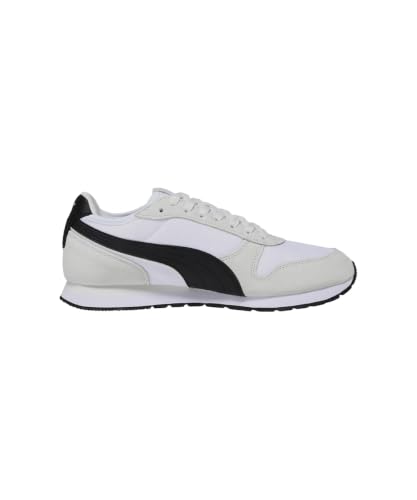 Image of Puma Unisex-Adult White-Black-Vapor Gray Sneaker
