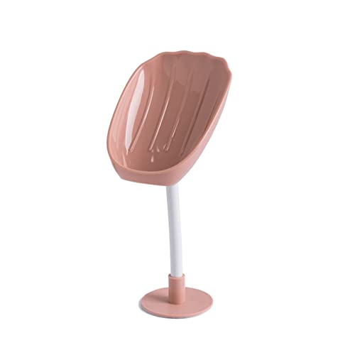 Porte-savon pliable en plastique sans perçage pour douche