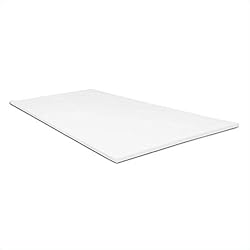 Topper 2 Cm Dreaming Kamahaus Plancha Viscoelástica, Espuma de Gel, Blanco, 105 x 190 x 2 cm