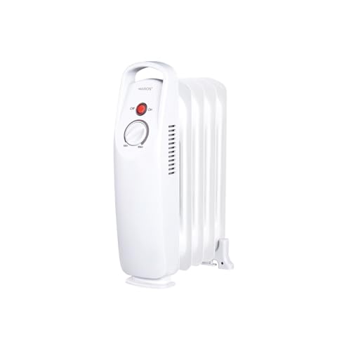 Mini Radiador de aceite 500W-700W | Radiador eléctrico bajo consumo | Radiador de aceite pequeño | Emisor térmico | Miniradiador