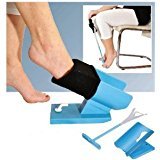 Sock Aid Easy On Easy Off Sock Dressing and Undressing Aid - Sock Slider Kit & Shoe Horn | Pain Free No Bending, Stretching or Straining System That Packs up for Convenient Travel