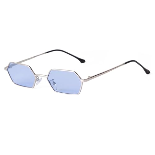 Lunettes de soleil rectangulaires verres polygonaux pour vos terrasses et sorties en ville