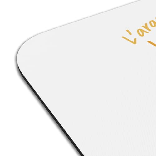 Sets de table en caoutchouc blanc lot de 4 grand format pour plateau de fromage convivial - 4