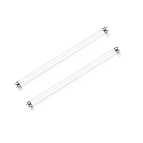 Image of 2 Pack 15W Fluorescent Tube, T8 Cool White 4000K, Size 450mm, G13 Base Low Energy Consumption Tube Light, Emergency Energy Saving Light, Suitable