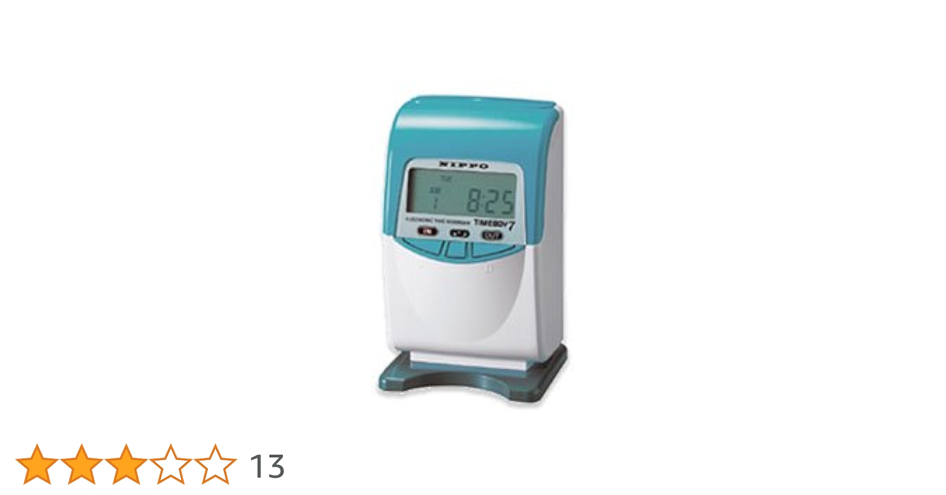 NIPPO タイムレコーダーTIMEBOY7 タイムボーイ7 タイムカード付 中古品】NIPPO ニッポー計算タイムレコーダー タイムボーイ7