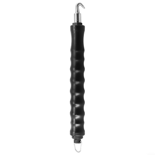 Solaughguy Torsade automatique de barres d'armature avec crochets incurvés et droits, pour lier des barres en acier, outil de fixation de barres d'armature de...