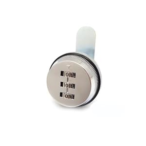 GNAFIWEW 3-stelliges schlüsselloses Schubladenschloss