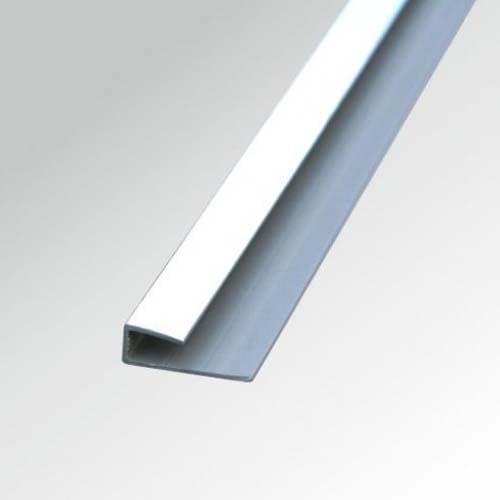 Chrome End Cap Shower Wall Panel Trim, 5mm PVC, Easy to Install