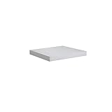 PIANO PER LAVABO DA APPOGGIO 60 X 50 CM BIANCO SPAZZOLATO Questa mensola sottolavabo è disponibile nell'assortimento di mobili bagno componibili serie Valentina nella moderna finitura bianco foresta, un bianco opaco che lascia trasparire le venature del legno. Il piano, spesso 5,8 centimetri, è progettato per sostenere un lav.