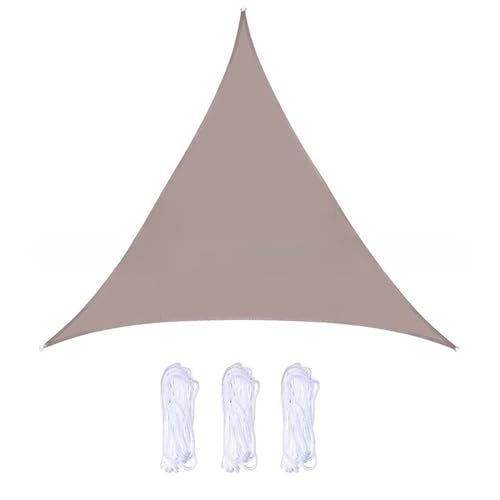 Voile d'ombrage triangulaire imperméable 95% UV pour terrasse - 2