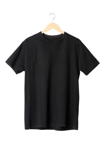 Image of Titox Regular Fit Pure Cotton Round Neck T-Shirt for Men & Women