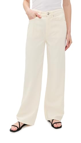 rag & bone Women's Featherweight Logan Jeans, Ecru, 27