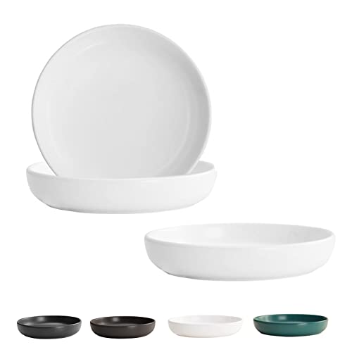 Keramik-Futternapf-Set, breit, modern, niedlich, gewichtet, für kleine Hunde und Katzen, 286 ml, 3 Stück Cover