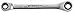 Facom 64.6X7 12-Point Ratchet Ring Wrench